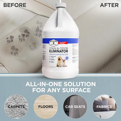 . Professional Strength Pet Odor Eliminator | Urine Odor Remover | Pet Urine Enzyme Cleaner | Pet Stain and Odor Remover | Enzymatic Cleaner for Dog Urine and Cat Urine