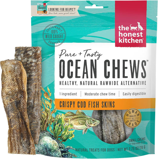 Wishes White Fish Filets Dog Treats, Human Grade Single Ingredient Dehydrated Fish Chews, High Protein Limited Ingredient Training Treats for Dogs, 3 oz
