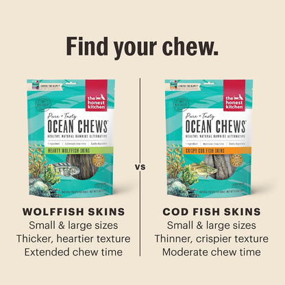 Wishes White Fish Filets Dog Treats, Human Grade Single Ingredient Dehydrated Fish Chews, High Protein Limited Ingredient Training Treats for Dogs, 3 oz