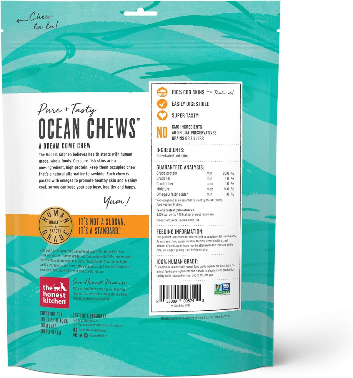 Wishes White Fish Filets Dog Treats, Human Grade Single Ingredient Dehydrated Fish Chews, High Protein Limited Ingredient Training Treats for Dogs, 3 oz