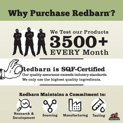 Redbarn-All-Natural Air-Dried Training Treats for Puppies and Dogs - Delicious Beef & Chicken Flavors - Grain-Free Single Protein Rewards for Small, Medium, & Large Breeds (8oz Each, 4 Bags Total)