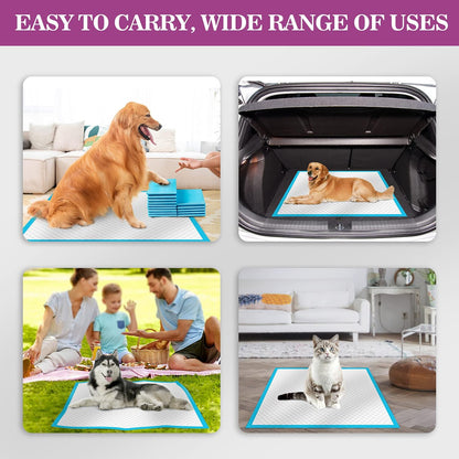 Dog Pee Pads Extra Large 28"x34", X-Large Training Puppy Pee Pads Super Absorbent & Leak-Proof, XL Disposable Pet Piddle Pad and Potty Pads for Dogs, Puppies, Doggie (XLarge:28"*34"-40 Ct)