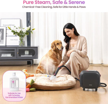 21-in-1 Steam Cleaner for Home, Heavy-Duty Steamer for Cleaning