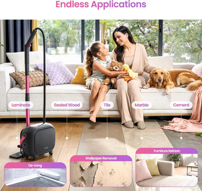 21-in-1 Steam Cleaner for Home, Heavy-Duty Steamer for Cleaning