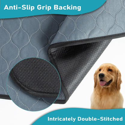 Bunlitent Washable Pee Pads for Dogs 72x72, 2 Pack, Extra Large Reusable Puppy Pads, Dog Training Pads with Quick Dry, Large Anti-Slip Dog Pee Pads, Whelping Pads, Potty Pad