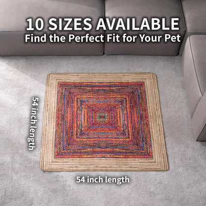 Washable Pee Pads for Dogs, Reusable Puppy Potty Training Pads, Ultra-Absorbent Thick Waterproof Leak-Proof Non-Slip Pads & Mat for Crate, Playpen, Floor, Whelping & Housebreaking , 2 Pack 18"x24"