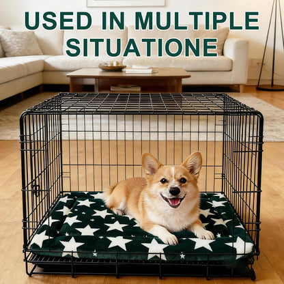 Dog Bed Mat – Soft & Comfortable Dog Kennel Pad for Crate – Durable Crate Bed & Mat for Dogs & Cats – Ideal for Crate, Kennel, and Home Use