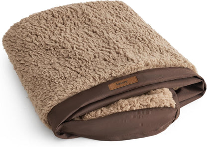LE SURE Waterproof Dog Bed Cover Replacement Washable - Large Size for Pet Mat 36x27x3 Inches, Grey