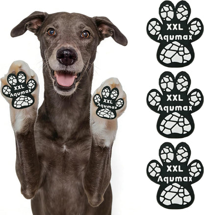 Anti-Slip Dog Paw Pads,Toe Grips for Senior Dogs,Dog Paw Protector Pads for Traction, Dog Shoes Alternative for Hot Pavement, Traction Control on Slippery Hardwood Floors 8 Sets (32 pcs) XL