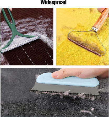5 Pack Pet Hair Remover, Portable Dog Cat Hair Remover, Lint Remover, Reusable Pet Hair Removal Tool, Lint Shaver Cleaner Pro, Carpet Scraper for Couch Furniture, Blanket, Clothing, Carpet, Rugs