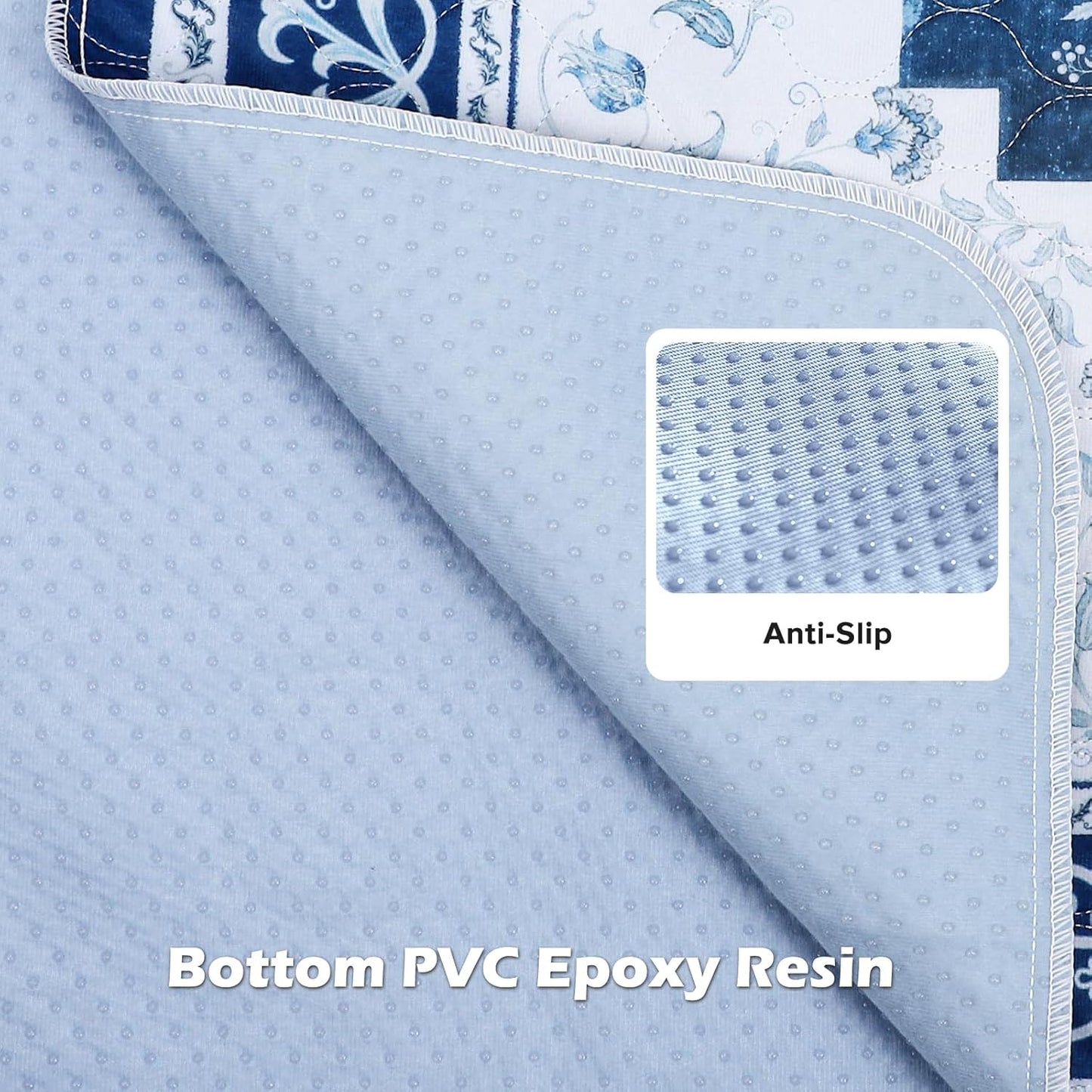 INVENHO Washable Pee Pads for Dogs 72"x72" Reusable Dog Pads Extra Large Upgrade Non-Slip Dog Pee Pads Heavy Absorbency Puppy Pee Pads Quick Dry Whelping Pads/Waterproof Puppy Training Pad