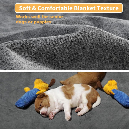 Dog Pee Pad Washable Extra Large, Instant Absorb Thicker Training Pads Non-Slip Pet Playpen Mat, Waterproof Reusable Floor Mat Ideal for Puppy Senior Dog Whelping Incontinence Housebreaking 65x48 Inch
