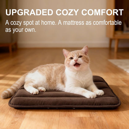 Dog Bed Mat – Soft & Comfortable Dog Kennel Pad for Crate – Durable Crate Bed & Mat for Dogs & Cats – Ideal for Crate, Kennel, and Home Use