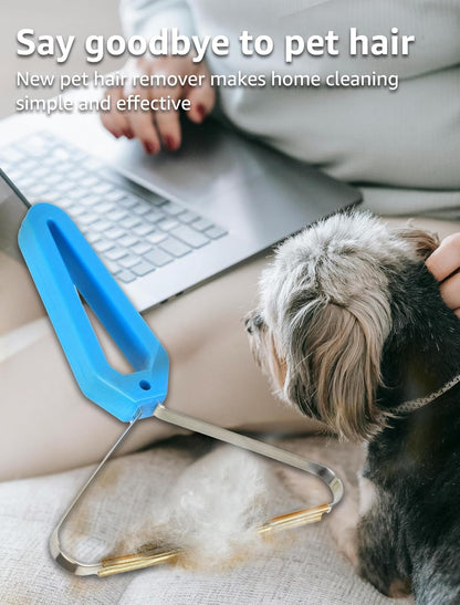 1 PCS Pet Hair Removal Tool, Fuzz Lint from Carpet, Rug, and Furniture – Effective Rake,Scraper,Shaver and Brush – Lint Cleaner and Pro Pet Hair Remover – Ideal for Pet Towers,Couch,Car