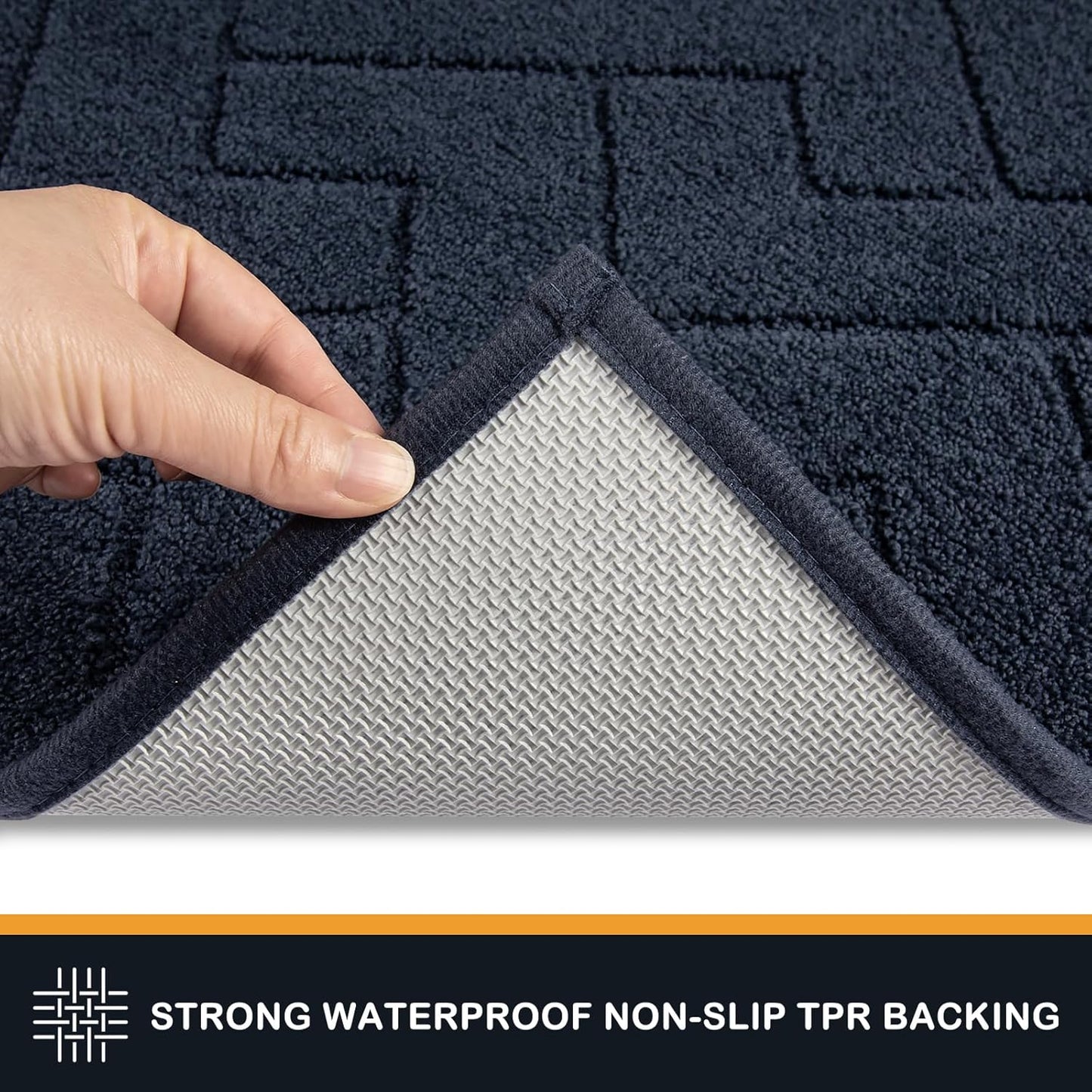 PURRUGS Dirt Trapping Door Mat 20" x 31.5", Non-Slip Machine Washable Entry Rug, Dog Doormat, Indoor Front Door Mat, Super Absorbent Entryway Rug for Muddy Shoes & Paws, Taupe