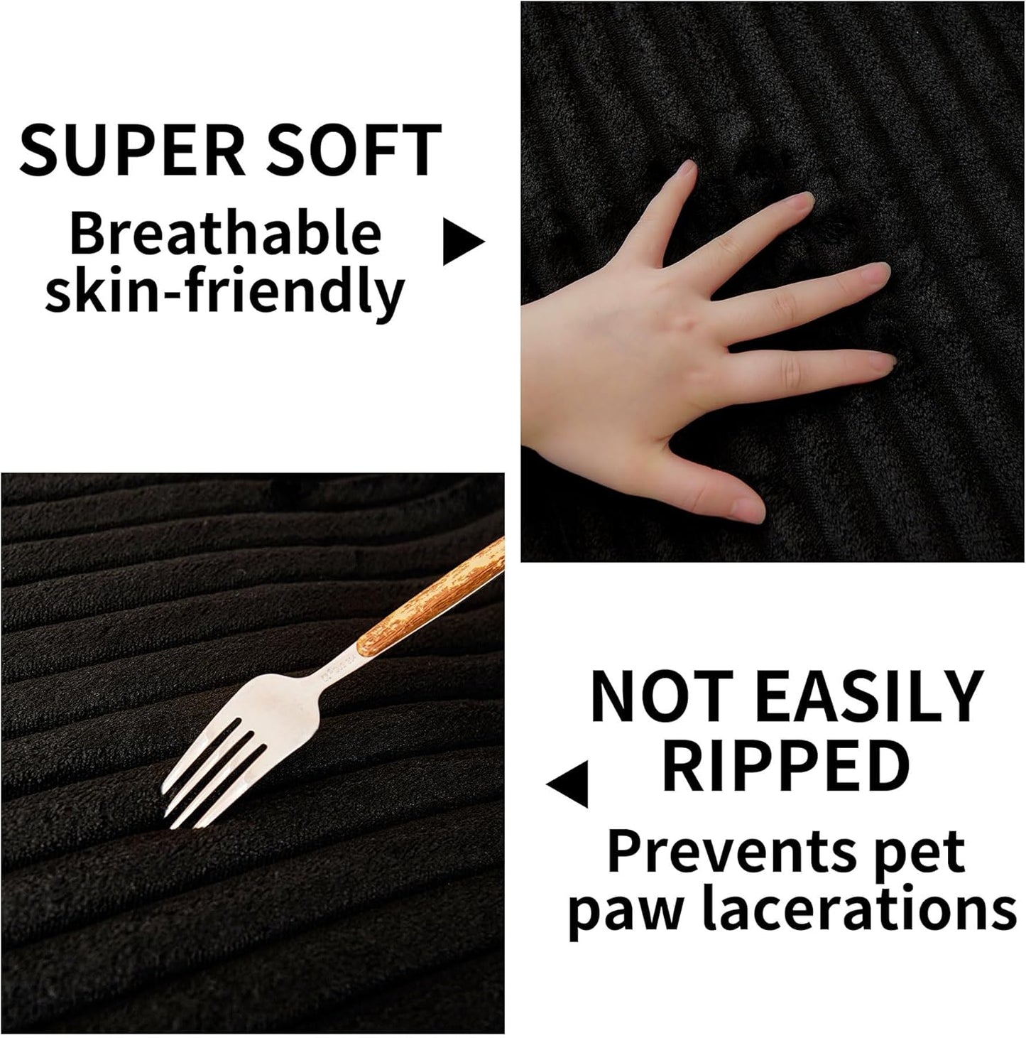 HAOMAIJIA Waterproof Couch Cover for Dogs Washable,Faux Fur Pet Couch Covers for Sofa,Soft Dog Bed Cover Non-Slip Couch Covers for 3 Cushion Couch Sofa Pet Friendly (Grey, 35" x 74")