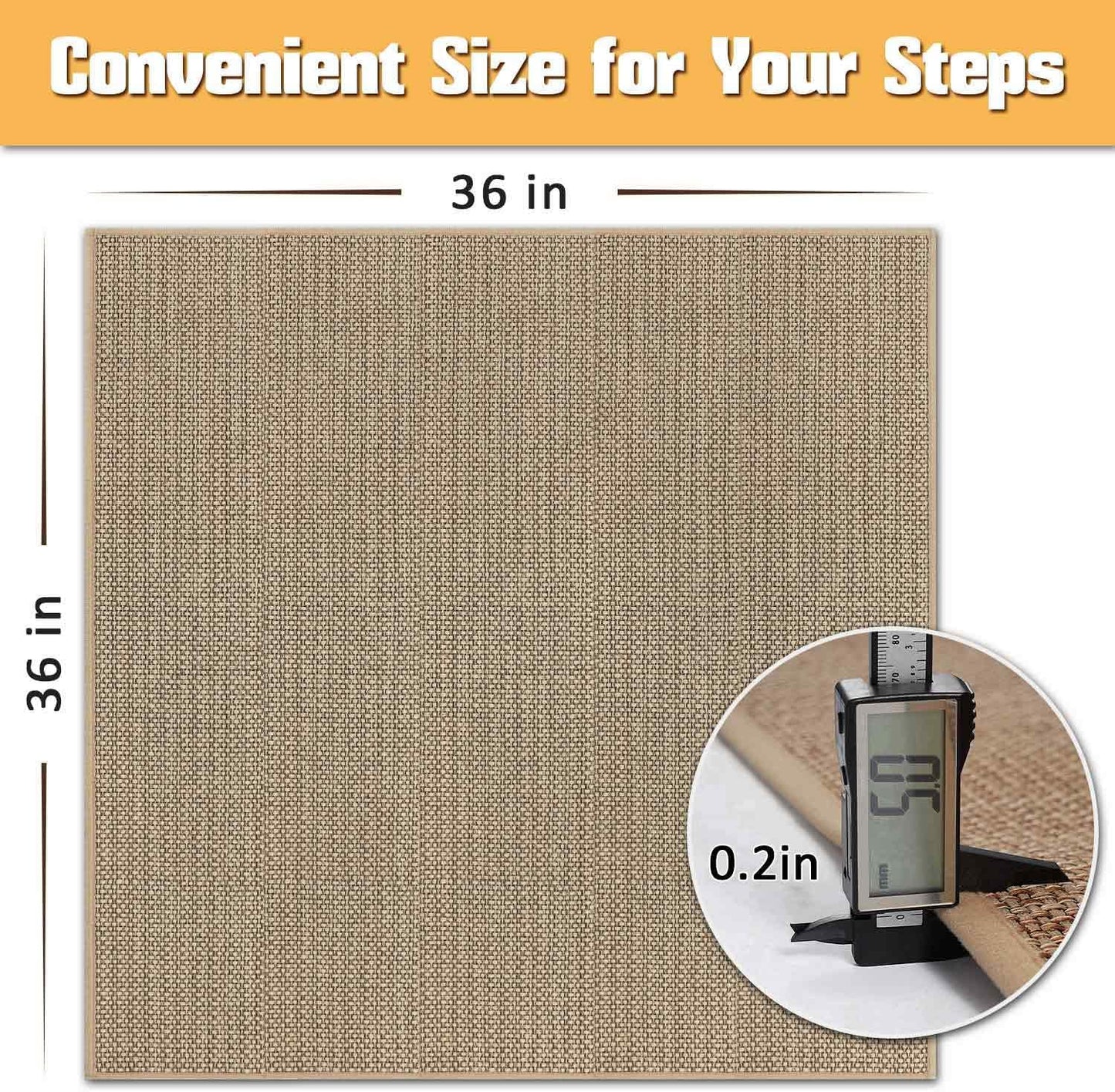 Stair Treads Non Slip for Wooden Steps Indoor 9" x 36" 15 Pack Extra Wide Stairs Tread Carpet Runner, Step Pads with Reusable Adhesive for Dogs Kids Elders, Machine Washable, Black