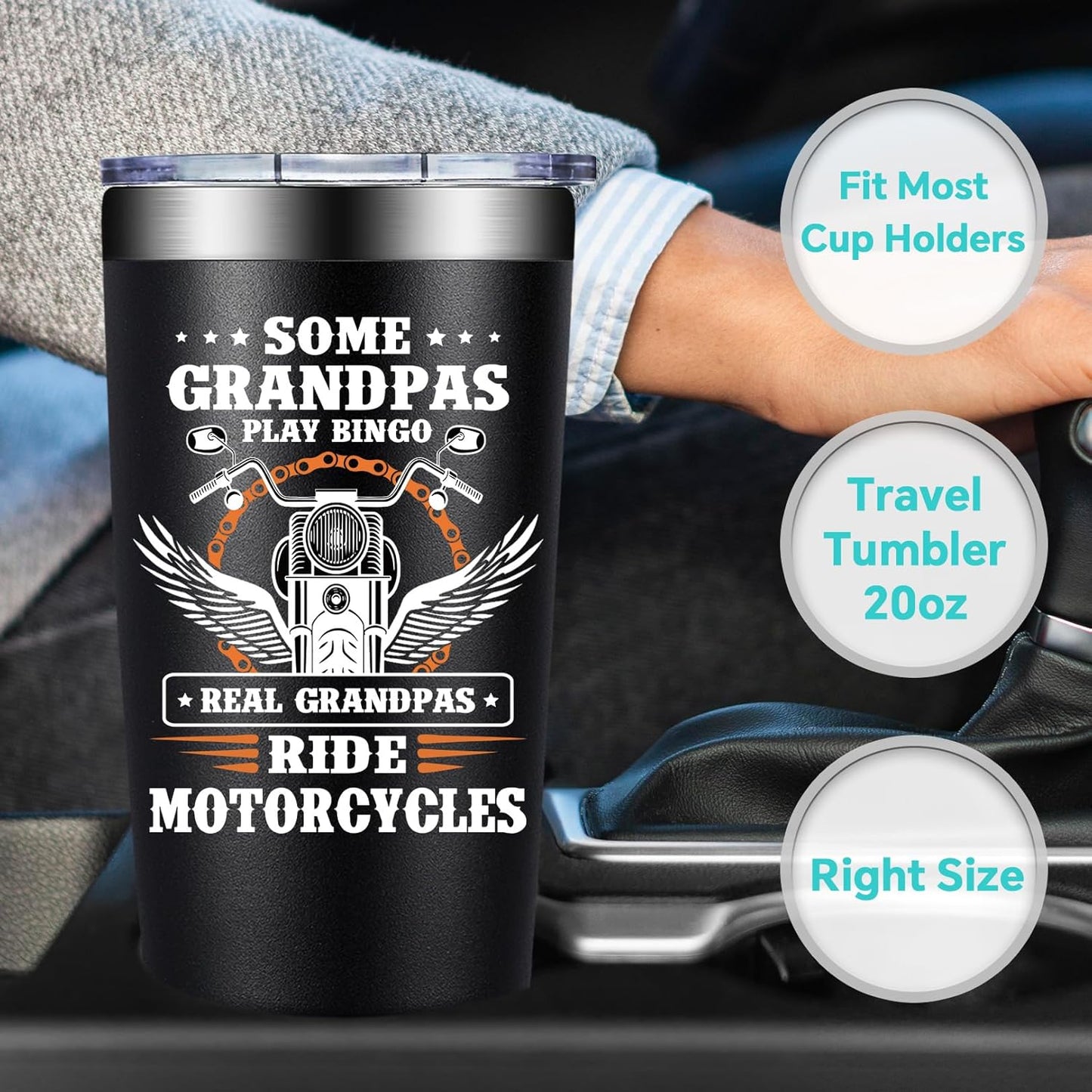 BIRGILT Pawpaw Gifts from Grandkids - Pawpaw Fathers Day Gift - Best Paw Paw Gifts for Grandpa, Grandfather - 20oz Tumbler Cup