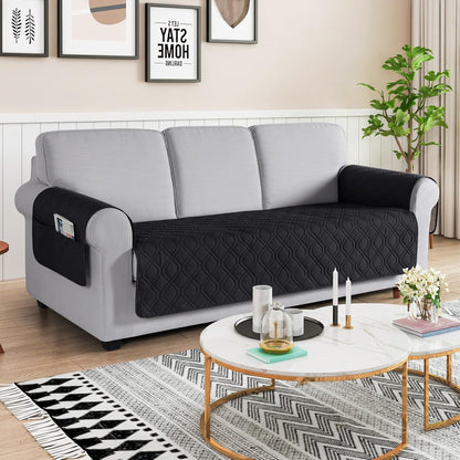 VANSOFY Couch Cover, Waterproof Sofa Covers Washable Slipcover Furniture Protector Couch Seat Covers Non-Slip Couch Cover for Dogs, Pets(Sofa, Dark Gray)