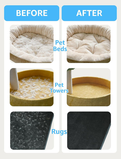 1 PCS Pet Hair Removal Tool, Fuzz Lint from Carpet, Rug, and Furniture – Effective Rake,Scraper,Shaver and Brush – Lint Cleaner and Pro Pet Hair Remover – Ideal for Pet Towers,Couch,Car