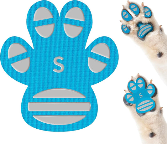Anti-Slip Dog Paw Protector Pads for Senior Dogs, Dog Paw Adhesive Pads on Hardwood Floor,Senior Pets Essentials with Strong Traction,Puppy Grippers,12 Sets 48 pc L