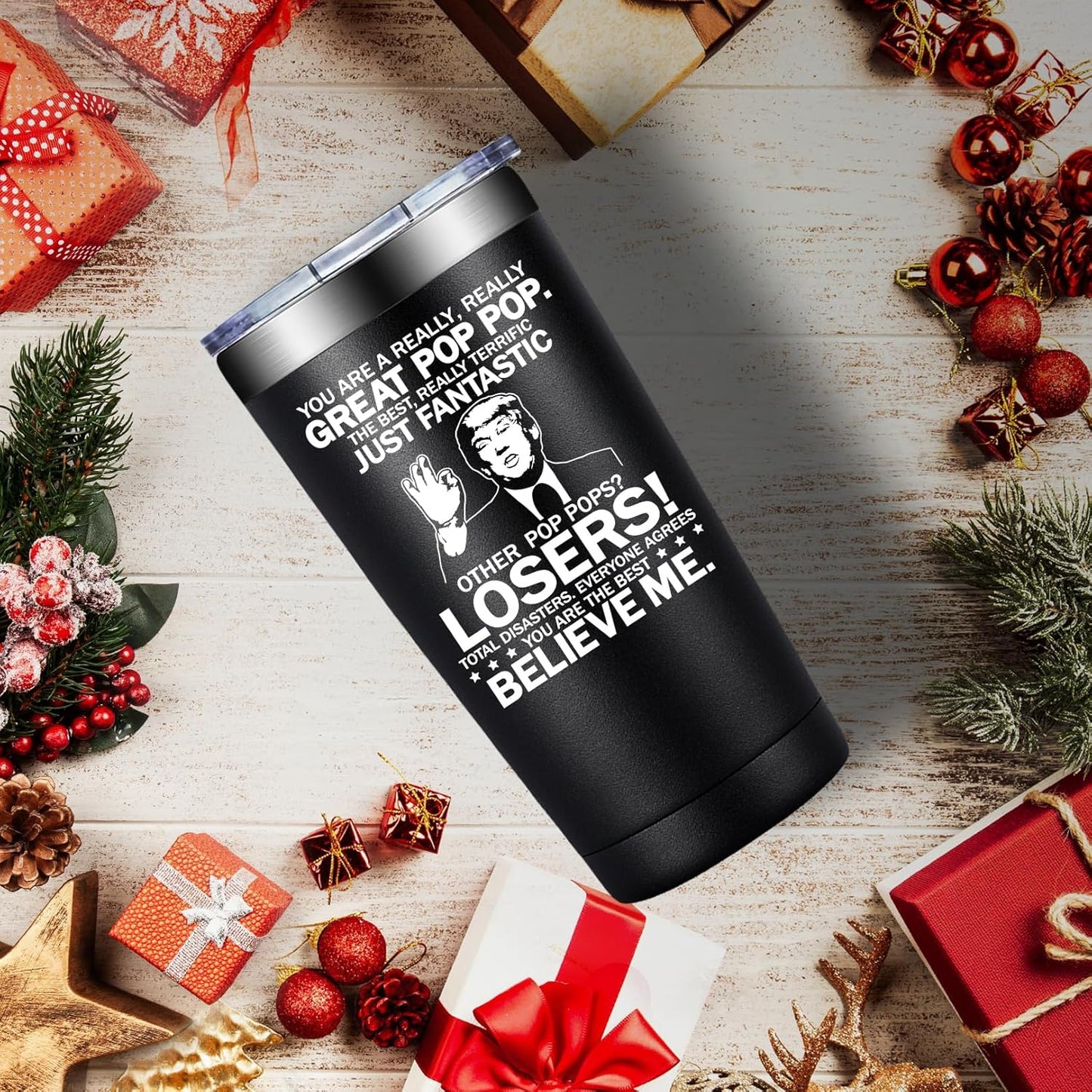 BIRGILT Pawpaw Gifts from Grandkids - Pawpaw Fathers Day Gift - Best Paw Paw Gifts for Grandpa, Grandfather - 20oz Tumbler Cup