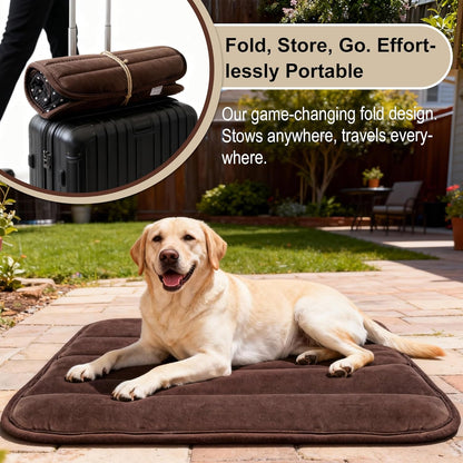 Dog Bed Mat – Soft & Comfortable Dog Kennel Pad for Crate – Durable Crate Bed & Mat for Dogs & Cats – Ideal for Crate, Kennel, and Home Use