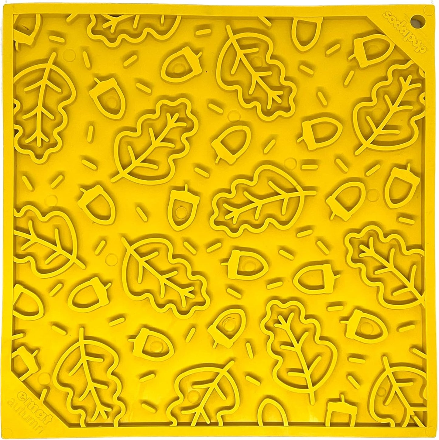 SodaPup Flower Power eMat – Durable Lick Mat Feeder Made in USA from Non-Toxic, Pet-Safe, Food Safe Rubber for Mental Stimulation, Avoiding Overfeeding, Fresh Breath, Digestive Health, & More