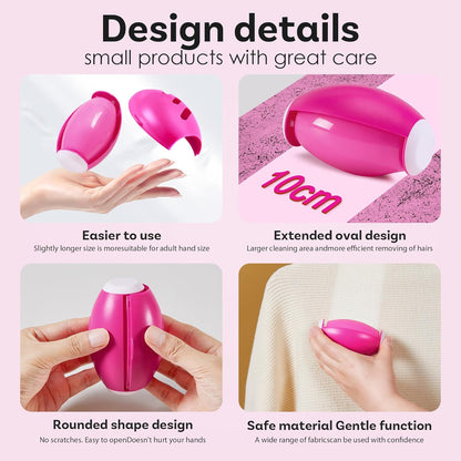 Washable Reusable Gel Lint Roller for Pet Hair，Portable Mini Dog Cat Pet Hair Remover for Clothes，Laundries ，Dust Fuzz Fur -Sticky Cleaner- Small Travel Animal Fur Removal Tool (Green)