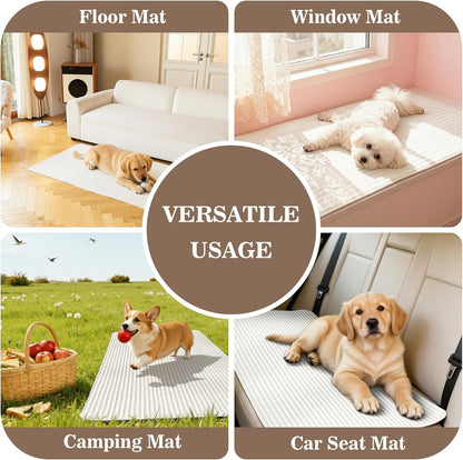 MYSKY HOME 100% Waterproof Couch Cover for Sofa, Couch Covers for Dogs, Non Slip Back Pet Sectional Sofa Covers for 3 Cushion Couch, Sofa Covers Washable, Dog Bed Cover, Dark Grey, 35"x70.9"