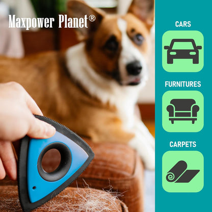Maxpower Planet Pet Hair Removal Tool, Dog Hair Remover, for Car Carpet, Furniture, Easy Use Car Detailing Fur Remover Tool, Pet Hair Remover for Pet Fur