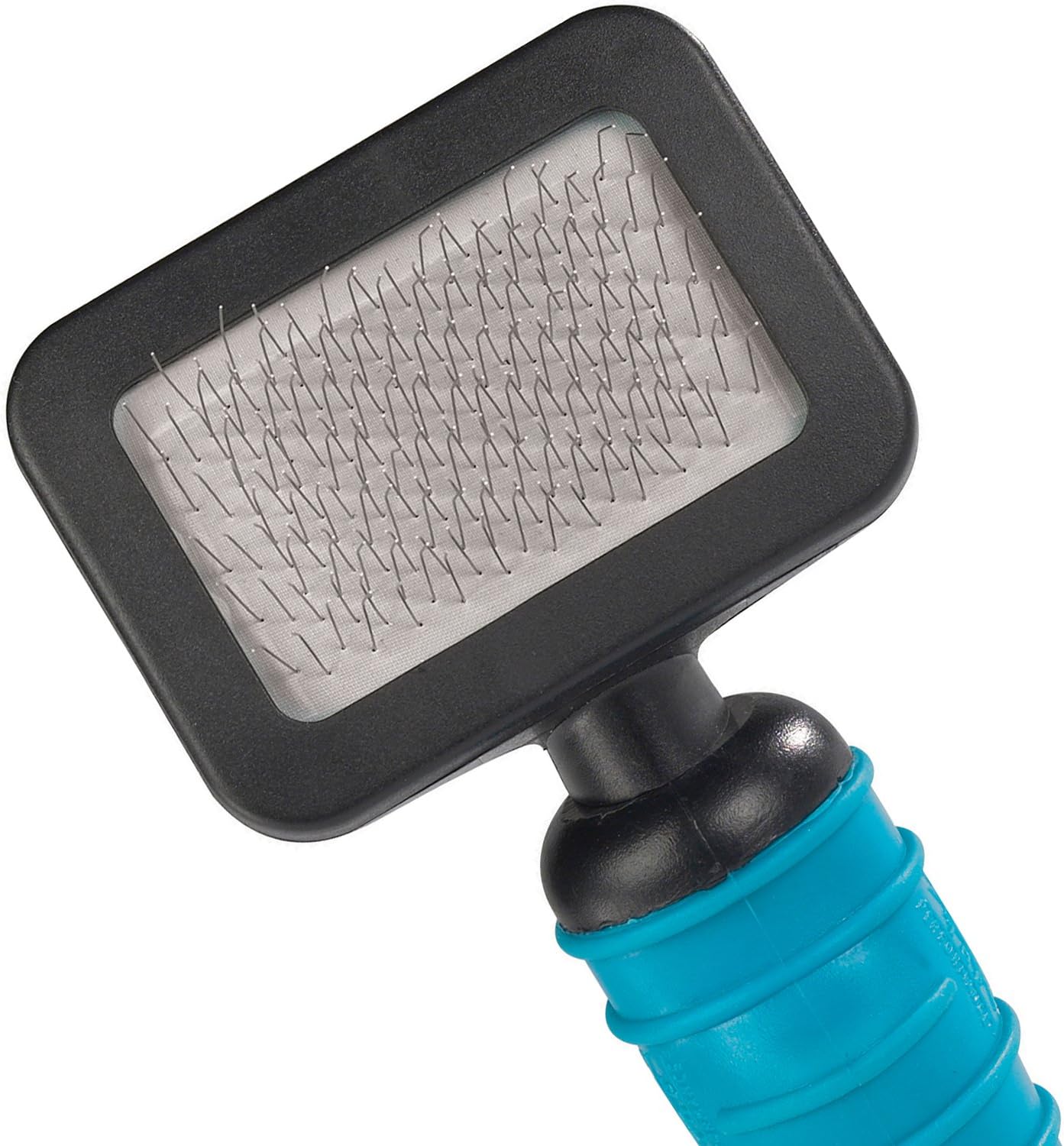 Master Grooming Tools Ergonomic Slicker Brushes — Molded Brushes for Grooming Dogs - Medium, 4" x 2½", Black