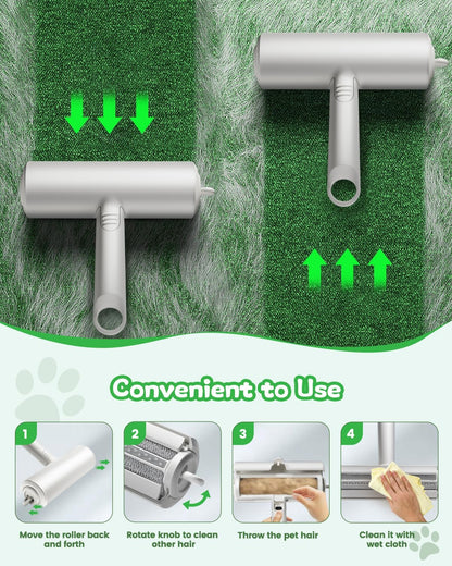 Pet Hair Remover,DAINTIER Reusable Removal Tool,Upgraded Lint Removal for Cat and Dog Hair on Furniture,Carpet,Couch,Car Seat,Clothing