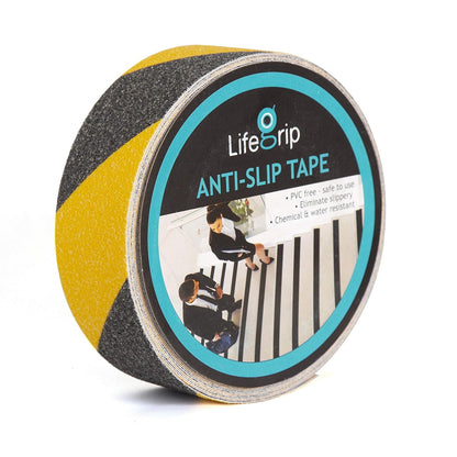LifeGrip Anti Slip Transparent Anti Slip Tape, 4 inch by 30 feet, Non-Slip Traction Grip Tape to Tubs, Boats, Stairs, Clear, Soft, Comfortable for Bare feet (4" X 30')