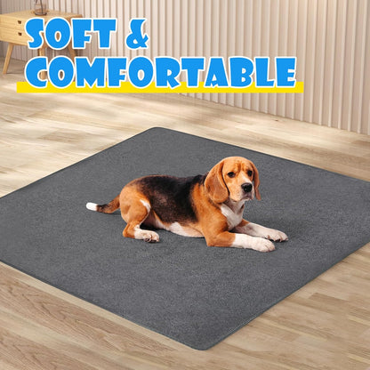 FURWEY 2 Pack Extra Large 72"X72" Washable Pee Pads for Dogs Super Absorbent Dog Training Pads Non-Slip Waterproof Pet Training Pads Mats Whelping Pads for Dogs Cats Puppy