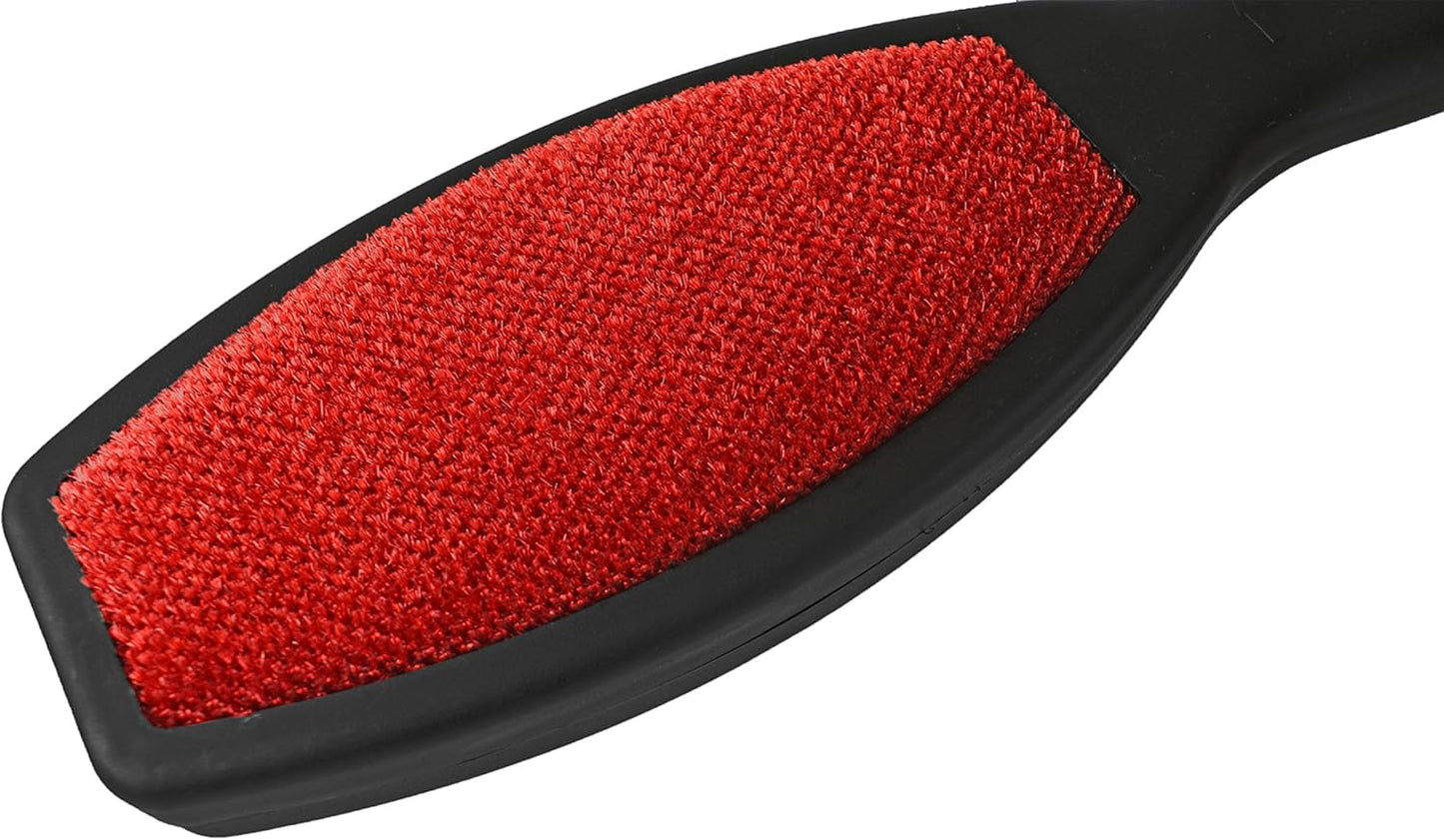Black Duck Brand Set of 2 Double Sided Velour Lint Brushes! Removes Lint, Dust, Dandruff, and Pet Hair from Clothing and Upholstery!