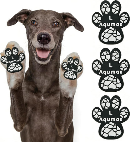 Anti-Slip Dog Paw Pads,Toe Grips for Senior Dogs,Dog Paw Protector Pads for Traction, Dog Shoes Alternative for Hot Pavement, Traction Control on Slippery Hardwood Floors 8 Sets (32 pcs) XL
