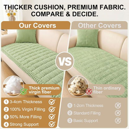 Smiry Couch Cover for Dogs, Non Slip Washable Sofa Protector for Pets, Soft Furniture Cover for Leather & Fabric Couches, Cozy Protect Against Fur, Dirt & Everyday Messes (Dark Grey, 27.6" x 59")