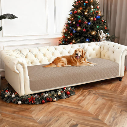 Waterproof Dog Blanket, Non-Slip Soft Pet Bed Cover, Couch Cover for Dogs Washable, Protects Sofa, Furniture, Crate, Car, Tear Resistant Leakproof Pet Blanket (30x70 Inch, Dark Grey)