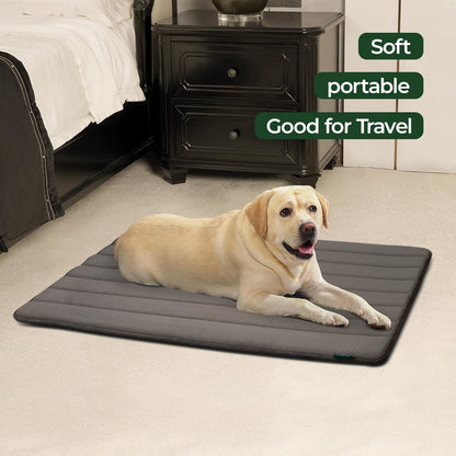 BALANCE Dog Crate Pad, Dog Foam Crate Mat Kennel Pad, Washable Water-Resistant Pet Bed Flat Dogs Cage Mat for Small Dogs