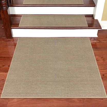Stair Treads Non Slip for Wooden Steps Indoor 9" x 36" 15 Pack Extra Wide Stairs Tread Carpet Runner, Step Pads with Reusable Adhesive for Dogs Kids Elders, Machine Washable, Black