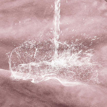 Waterproof Blanket 60"x80" for Adults, Reversible Waterproof Bed Cover for Dogs Cats Pets, Soft Leakproof Blanket for Bed Couch Sofa Furniture Protector, Dusty Pink/Off White