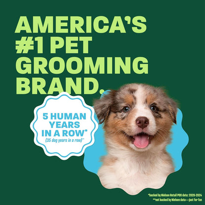TropiClean Deshedding Dog Shampoo, Fast-Acting Shedding Control & Coat Softener, Puppy Safe, Made in USA, Lime & Coconut Scent, Cat Friendly, 20oz.