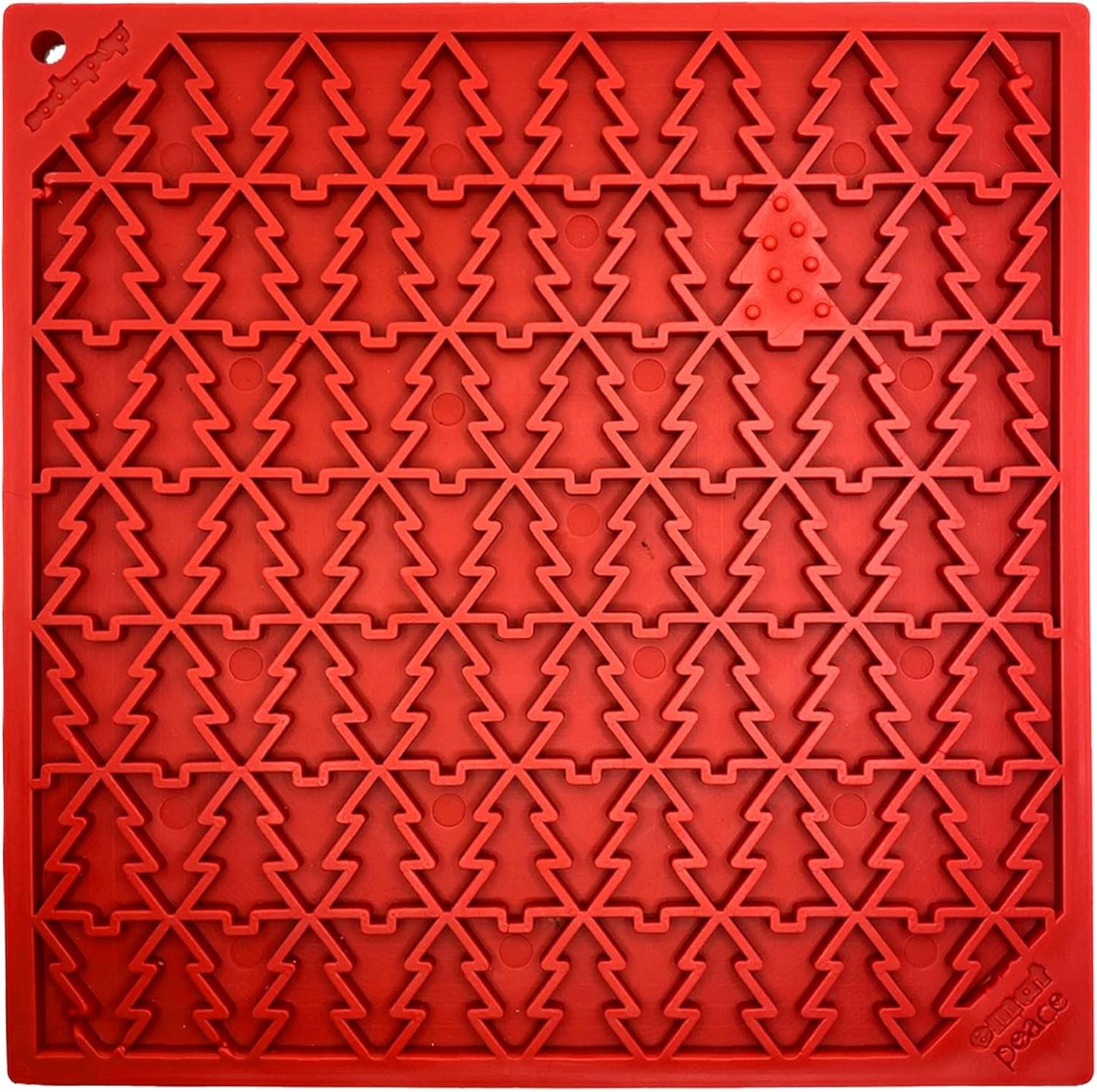 SodaPup Flower Power eMat – Durable Lick Mat Feeder Made in USA from Non-Toxic, Pet-Safe, Food Safe Rubber for Mental Stimulation, Avoiding Overfeeding, Fresh Breath, Digestive Health, & More