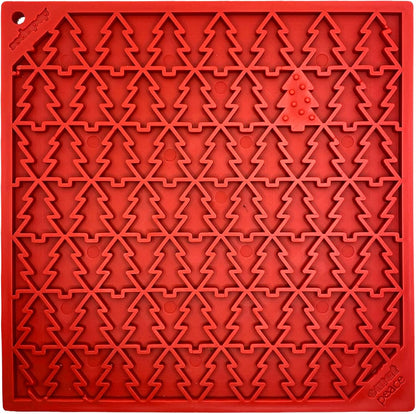 SodaPup Flower Power eMat – Durable Lick Mat Feeder Made in USA from Non-Toxic, Pet-Safe, Food Safe Rubber for Mental Stimulation, Avoiding Overfeeding, Fresh Breath, Digestive Health, & More