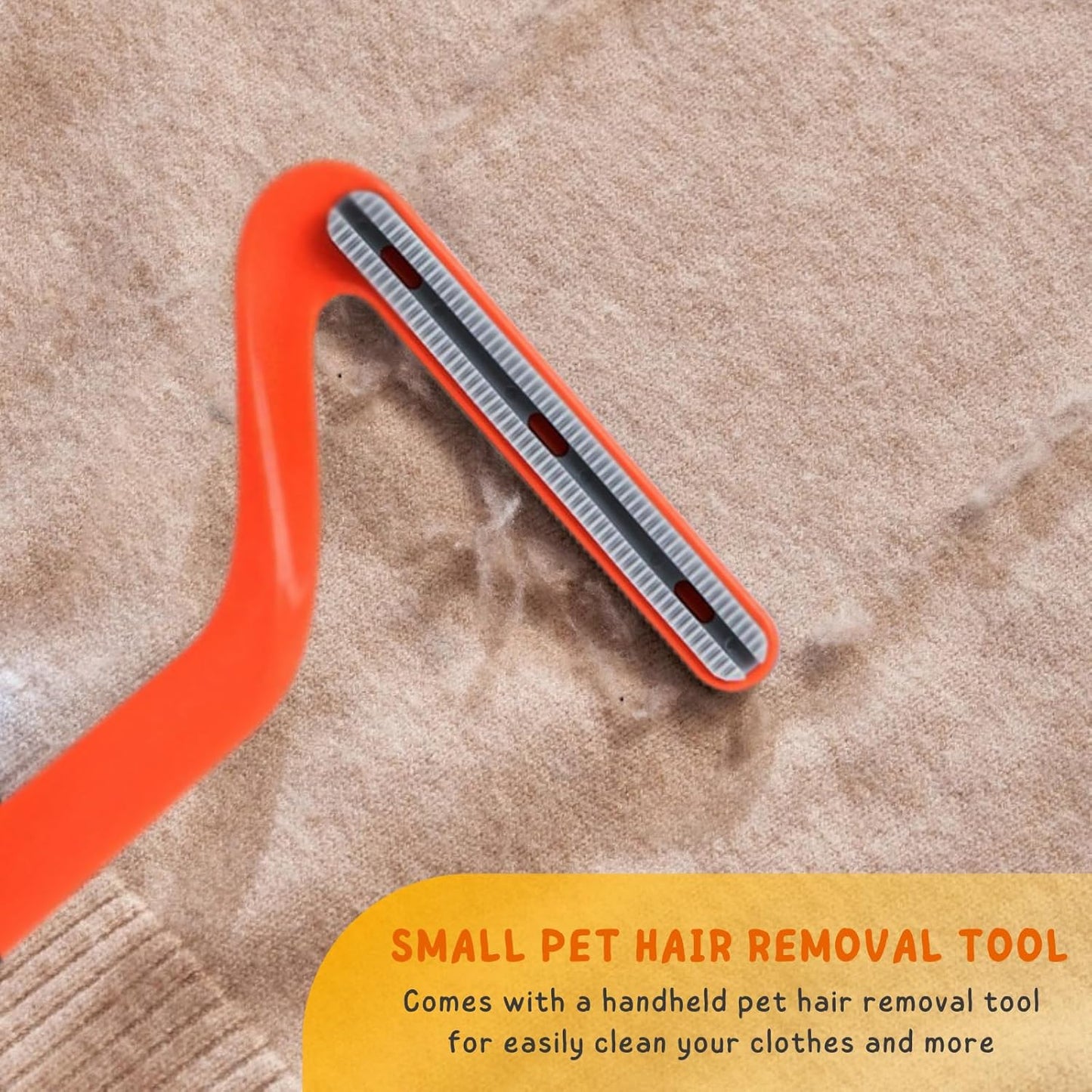 Carpet Rake for Pet Hair Removal, 57'' Long Handle Dog and Cat Hair Remover Tool to Fluff Rug, Stair Carpets and Couch Cleaning Rake