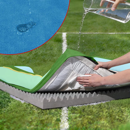 Comfort Expression Orthopedic Dog Bed for Extra Large Dogs 42x30 Inch, Waterproof Egg Crate Foam XL Pet Bed with Removable Bolsters, Dog Couch with Washable Cover & Non-Slip Bottom, Grey - Colors A