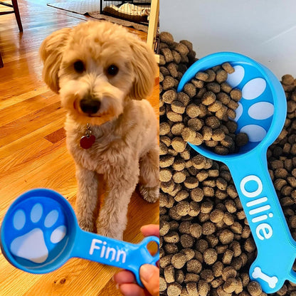 ubjva Personalized Dog Food Scoop Custom Dog Food Measuring Cup with Name Pet Accessories Gifts for Pet Lover