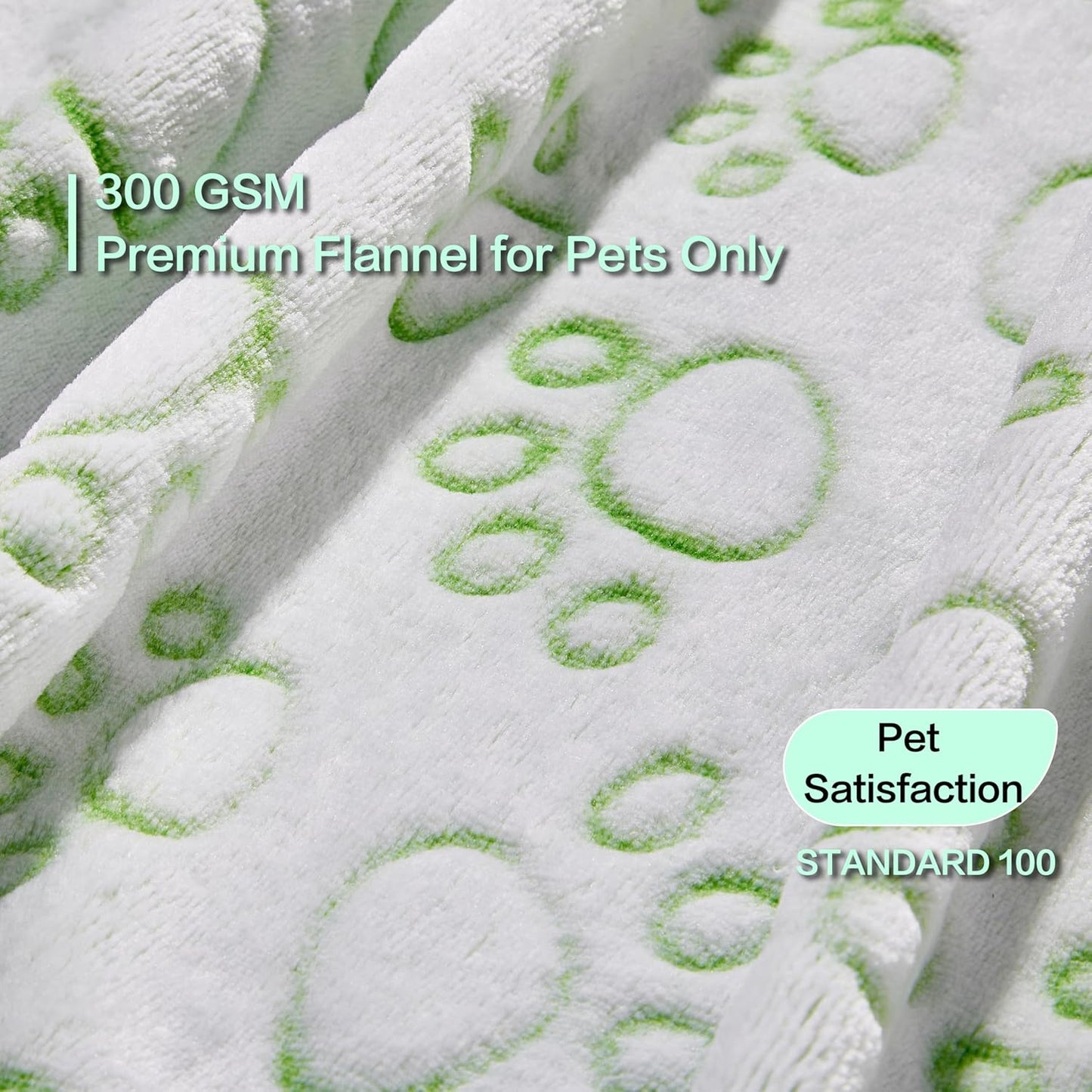 Stuffed® Premium Soft Dog Blanket Washable, 40"x32" Cat Blanket for Indoor Cats Large Medium Small Dog Puppy Essentials (Grey)