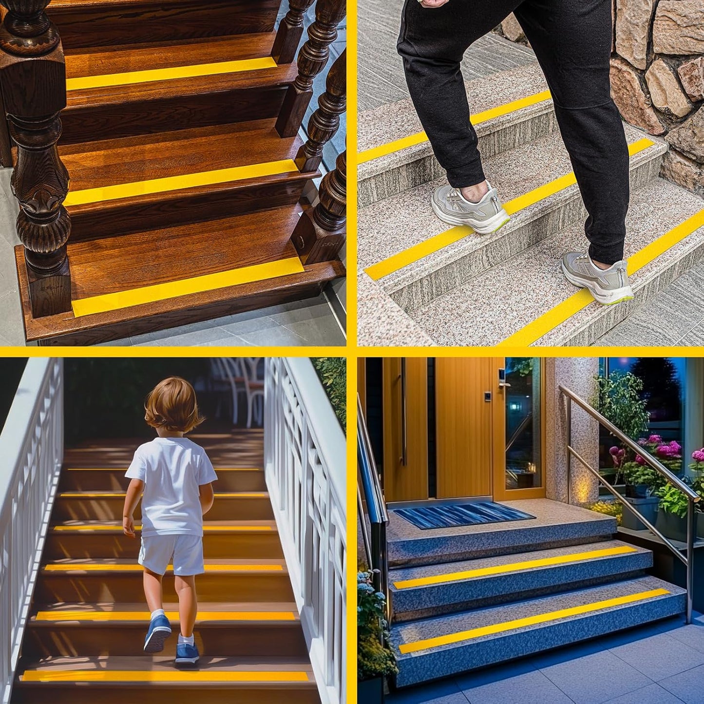 LifeGrip Anti Slip Transparent Anti Slip Tape, 4 inch by 30 feet, Non-Slip Traction Grip Tape to Tubs, Boats, Stairs, Clear, Soft, Comfortable for Bare feet (4" X 30')